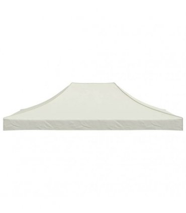 vidaXL Party Tent Roof 4.5x3 m Cream 270 g/m²