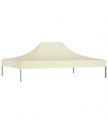 vidaXL Party Tent Roof 4.5x3 m Cream 270 g/m²