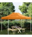 vidaXL Party Tent Roof 4.5x3 m Orange 270 g/m²