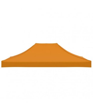 vidaXL Party Tent Roof 4.5x3 m Orange 270 g/m²