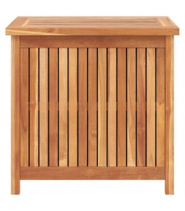 vidaXL Garden Storage Box 60x50x58 cm Solid Teak Wood