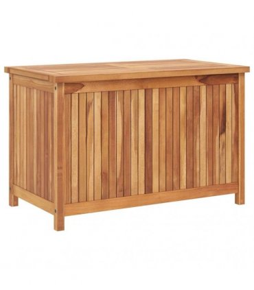 vidaXL Garden Storage Box 90x50x58 cm Solid Teak Wood
