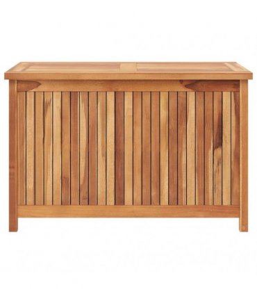 vidaXL Garden Storage Box 90x50x58 cm Solid Teak Wood