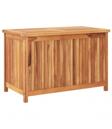 vidaXL Garden Storage Box 90x50x58 cm Solid Teak Wood