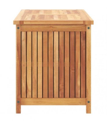 vidaXL Garden Storage Box 90x50x58 cm Solid Teak Wood