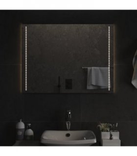 vidaXL LED Bathroom Mirror 60x80 cm