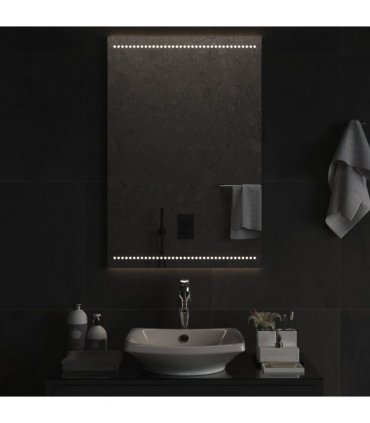 vidaXL LED Bathroom Mirror 60x90 cm