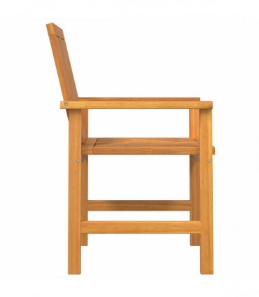 vidaXL Dining Chair 6 pcs Natural Solid Acacia Wood