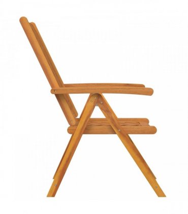 vidaXL Garden Chair 6 pcs Brown Solid Acacia Wood