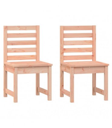 vidaXL 3 Piece Garden Bistro Set Solid Wood Douglas