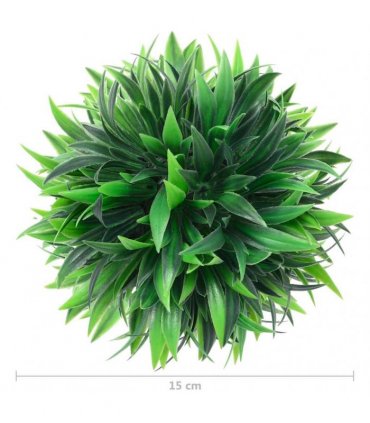 vidaXL Artificial Boxwood Balls 4 pcs 15 cm