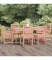 vidaXL 7 Piece Garden Dining Set Solid Wood Douglas