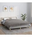 vidaXL Weighted Blanket with Cover Grey 200x230 cm 13 kg Fabric