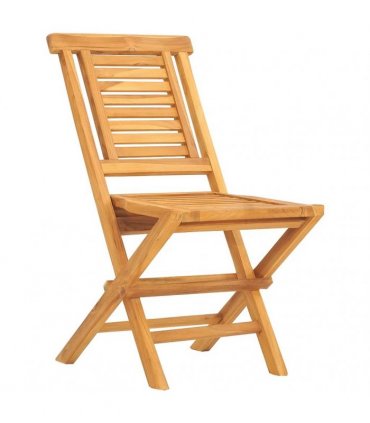vidaXL 7 Piece Garden Dining Set Solid Wood Teak