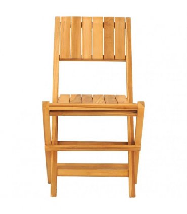 vidaXL Folding Chairs 6 pcs 47x62x90 cm Solid Wood Teak