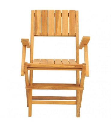 vidaXL Folding Chairs 6 pcs 55x62x90 cm Solid Wood Teak