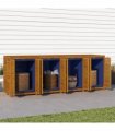 vidaXL Garden Storage Box 280x87x104 cm Solid Wood Acacia
