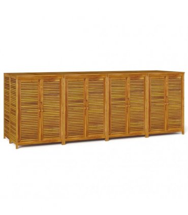 vidaXL Garden Storage Box 280x87x104 cm Solid Wood Acacia