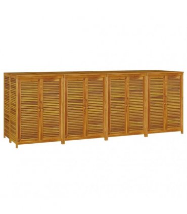 vidaXL Garden Storage Box 280x87x104 cm Solid Wood Acacia