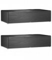 vidaXL Garden Furniture Covers 2 pcs 12 Eyelets 315x180x75 cm