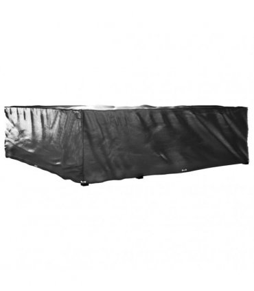 vidaXL L-Shaped Garden Furniture Covers 2 pcs 20 Eyelets 300x300x90 cm