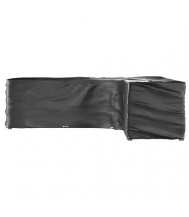 vidaXL L-Shaped Garden Furniture Covers 2 pcs 20 Eyelets 300x300x90 cm