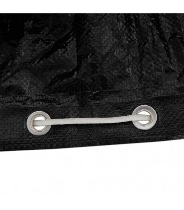 vidaXL Island Lounge Covers 2 pcs 8 Eyelets Ø188x50 cm Round