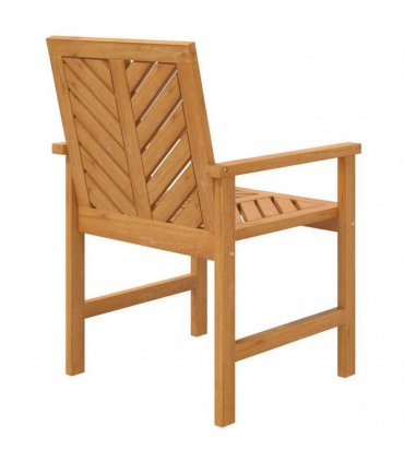 vidaXL Garden Dining Chairs 4 pcs Solid Wood Acacia