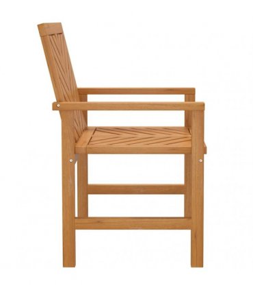 vidaXL Garden Dining Chairs 4 pcs Solid Wood Acacia