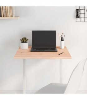 vidaXL Table Top 60x60x2 cm Untreated Solid Wood Oak