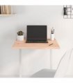 vidaXL Table Top 60x60x2 cm Untreated Solid Wood Oak