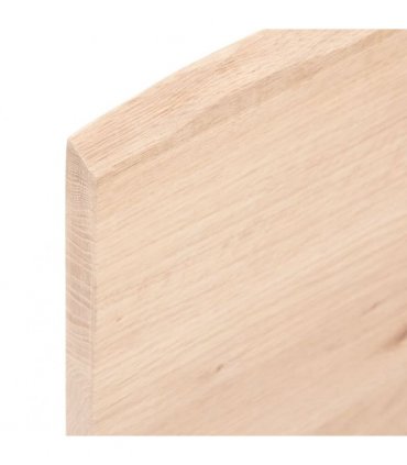 vidaXL Table Top 60x60x2 cm Untreated Solid Wood Oak