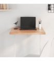 vidaXL Table Top Light Brown 60x50x(2-4) cm Treated Solid Wood Oak