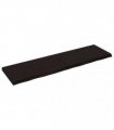 vidaXL Table Top Dark Brown 180x50x(2-6) cm Treated Solid Wood Oak