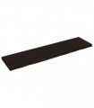 vidaXL Table Top Dark Brown 200x50x(2-6) cm Treated Solid Wood Oak