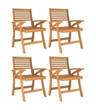 vidaXL 5 Piece Garden Dining Set Solid Wood Acacia