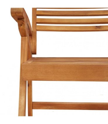 vidaXL Garden Chairs 4 pcs 58x58x87 cm Solid Wood Acacia