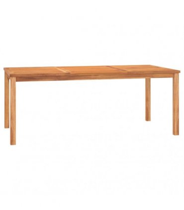vidaXL 3 Piece Garden Dining Set Solid Wood Teak