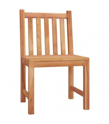 vidaXL 4 Piece Garden Dining Set Solid Wood Teak