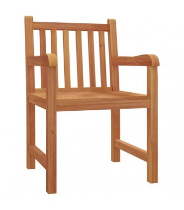 vidaXL 5 Piece Garden Dining Set Solid Wood Teak