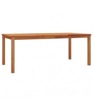vidaXL 5 Piece Garden Dining Set Solid Wood Teak