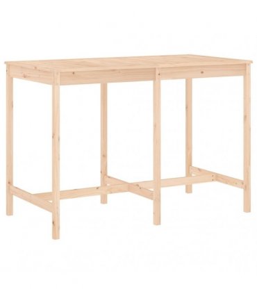 vidaXL 7 Piece Garden Bar Set Solid Wood Pine