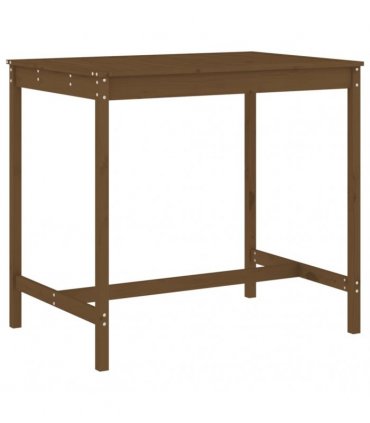 vidaXL 5 Piece Garden Bar Set Honey Brown Solid Wood Pine