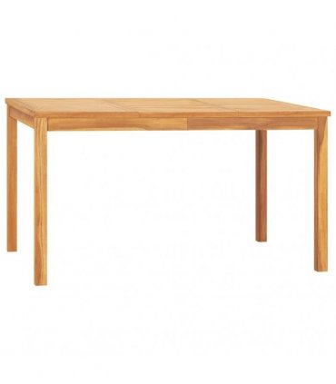 vidaXL 5 Piece Garden Dining Set Solid Wood Teak
