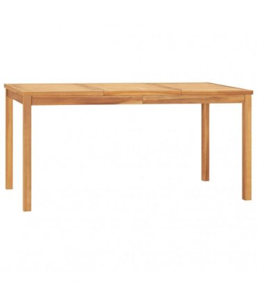 vidaXL 7 Piece Garden Dining Set Solid Wood Teak