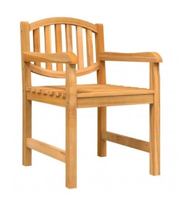 vidaXL 5 Piece Garden Dining Set Solid Wood Teak