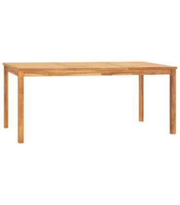 vidaXL 3 Piece Garden Dining Set Solid Wood Teak