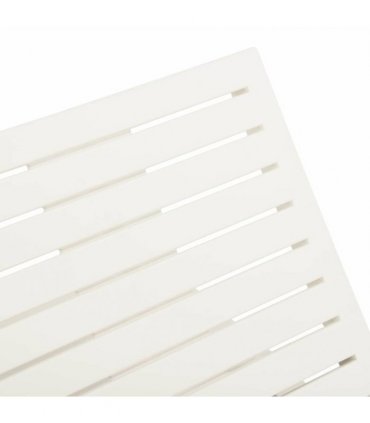 vidaXL Sun Lounger Plastic White