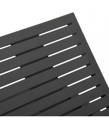vidaXL Sun Lounger Plastic Anthracite