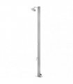 vidaXL Garden Shower 215 cm Stainless Steel
